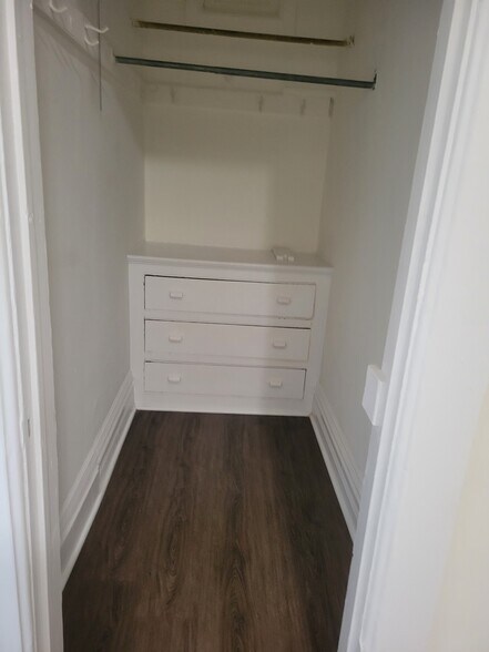 Walk-in closet included with first bedroom. - 2527 N Marshfield Ave