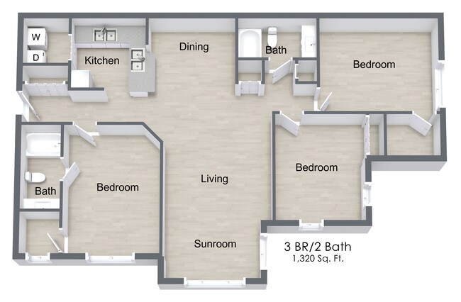 Floorplan - The Parkton