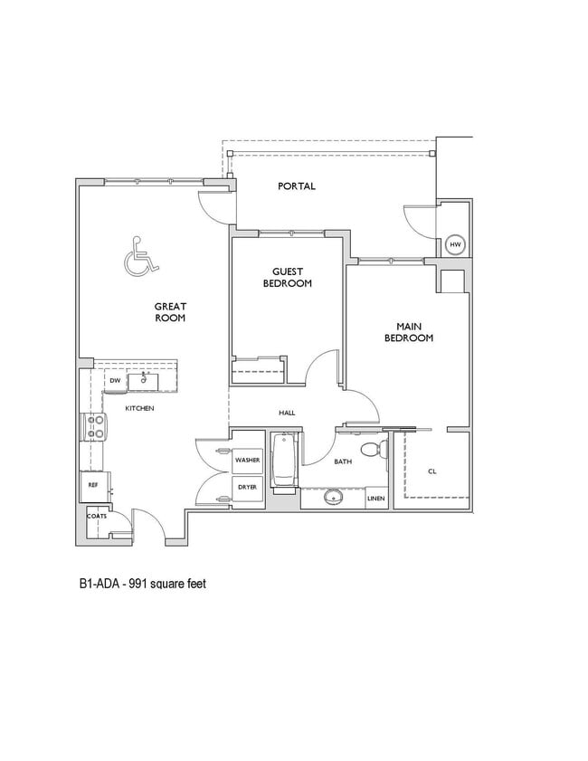 Floorplan - Acequia Lofts
