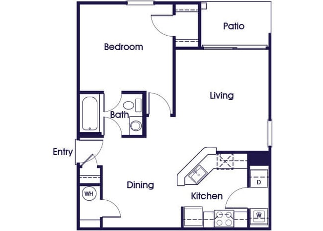 Floorplan - Weston Circle and Wicklow Square Apartments