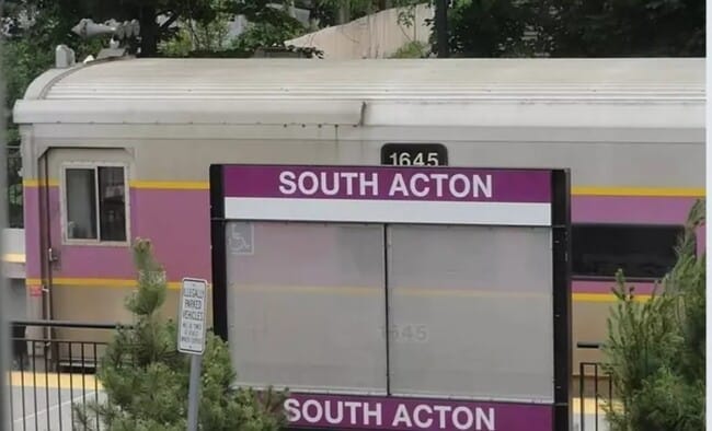 a one-minute walk from the train station - 19 Railroad St