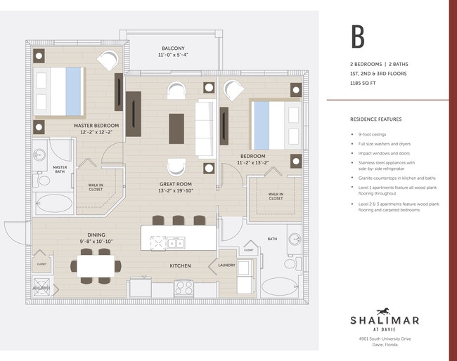 Floorplan - Shalimar at Davie