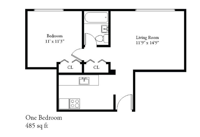 1BR/1BA - 1320 E Capitol Dr