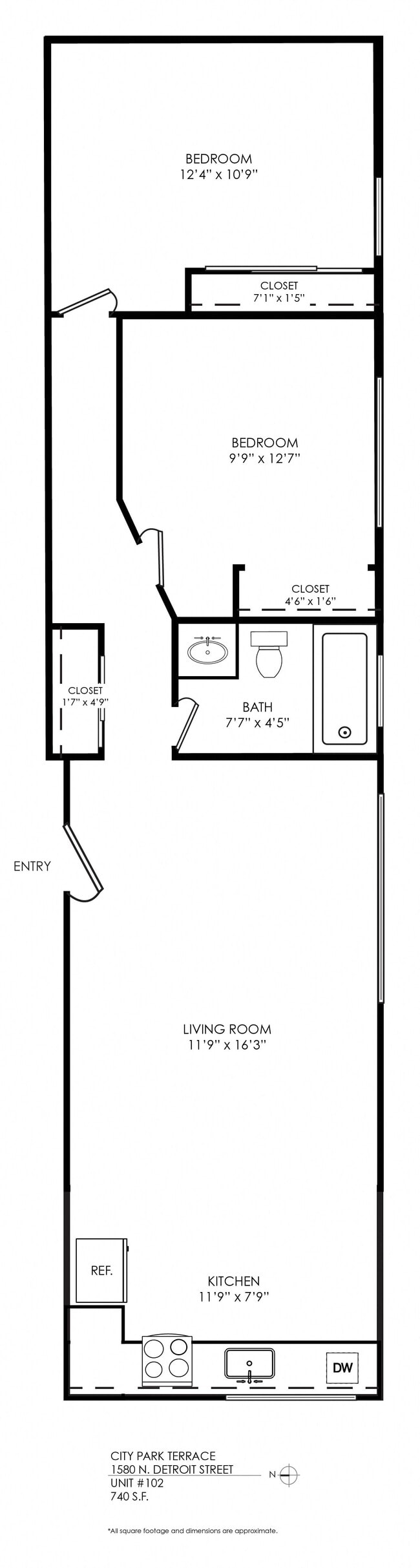 Floorplan - City Park Terrace