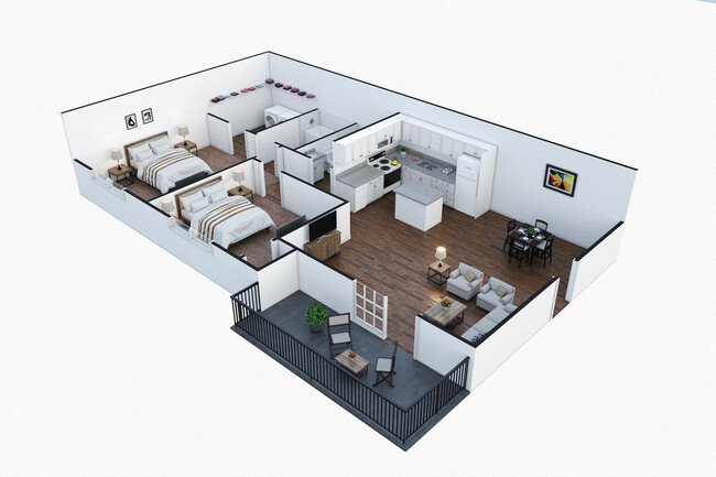 Floorplan - Sanctuary Apartments