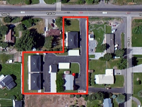 Aerial Photo - Country Lane Apartments