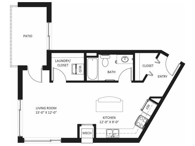 Floorplan - The View at Long Lake
