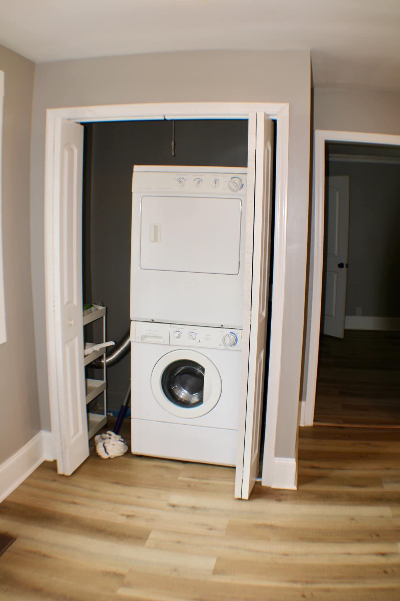 Pantry closet in kitchen with washer and dryer included - 311 Paris Mountain Ave