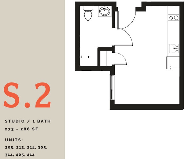 Floorplan - Clara Apartments