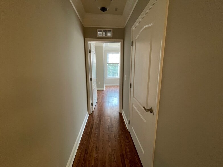 hallway to second bedroom - 5801 Clipper Ln