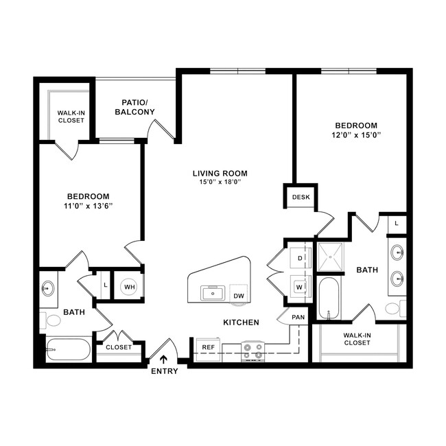 Floorplan - Cortland Allen Station