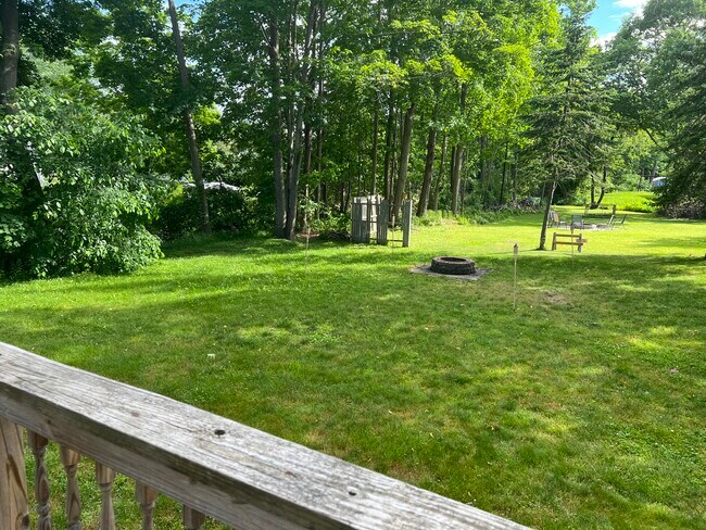 backyard from deck - 16 Caryn Dr