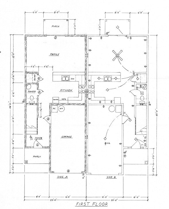 First Floor - Robin Lane Townhomes