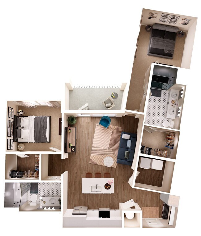 Floorplan - The Crown of Queen City