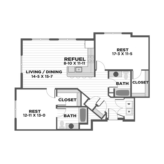 Floorplan - The Westerly at Forge Park