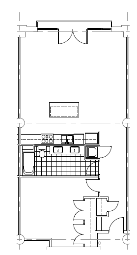 1BR/1BA - Chesapeake Lofts