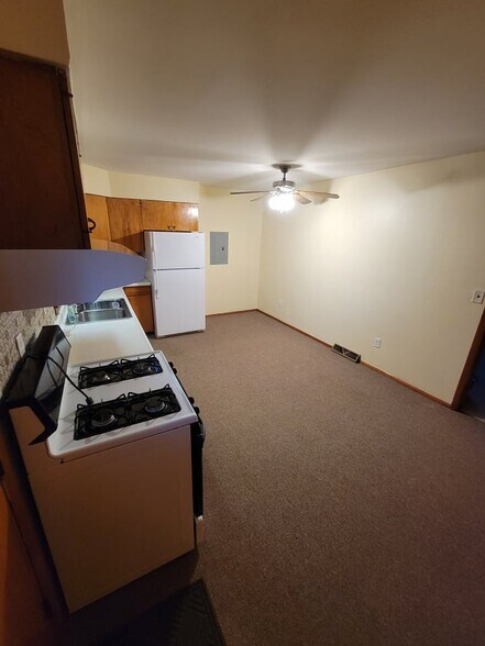 Kitchen from back entrance - 104 S Park St