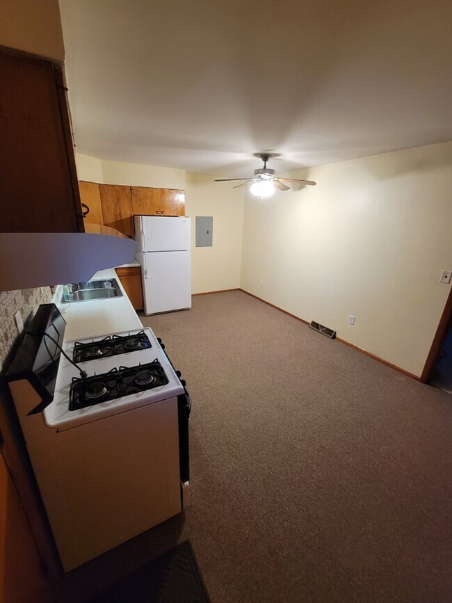 Kitchen from back entrance - 104 S Park St