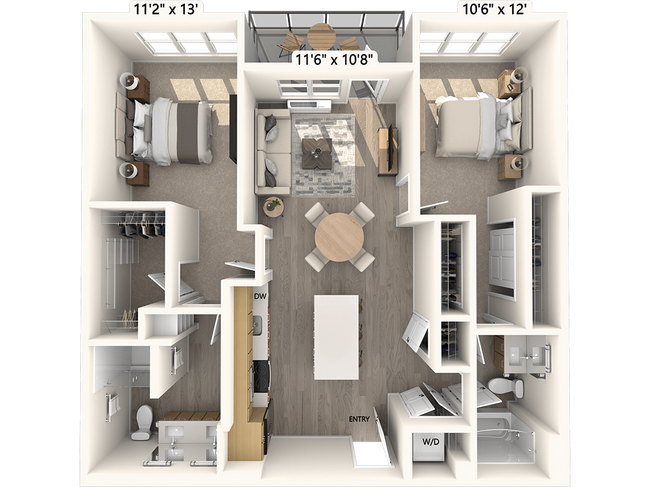 Floorplan - Avalon Redmond Campus