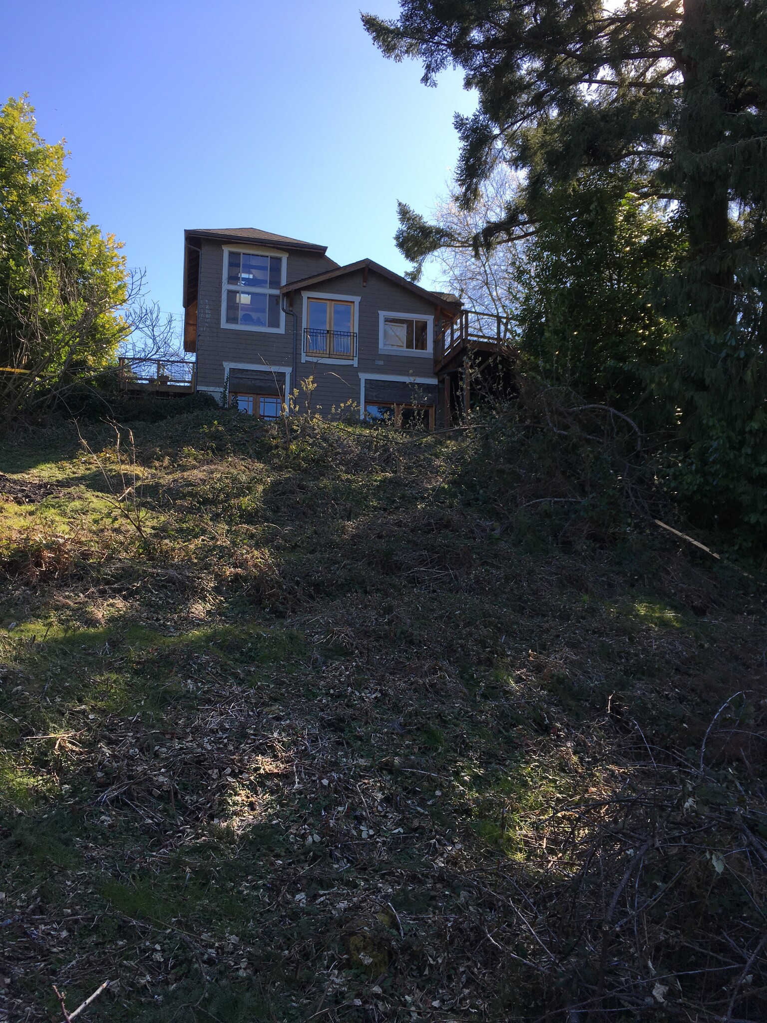 View of House from Beach - 6723 Sunset View Dr NW