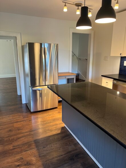 Updated stainless steel appliances. Fridge has an ice maker. - 126 Merion Ave