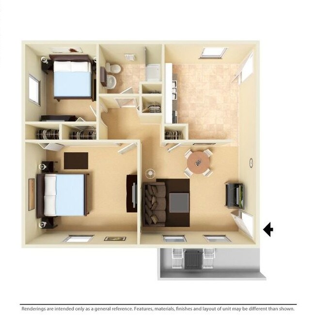 Chestnut Run Village Lancaster Deluxe 1.jpg - Chestnut Run Village Apartments