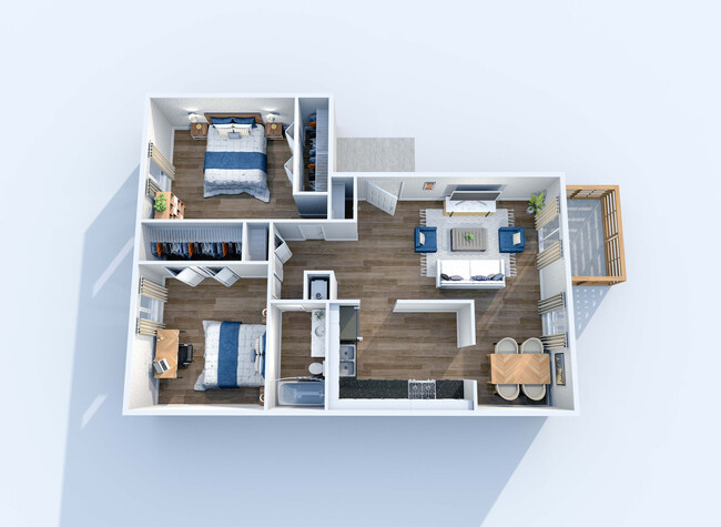 Floorplan - Brickyard Flats