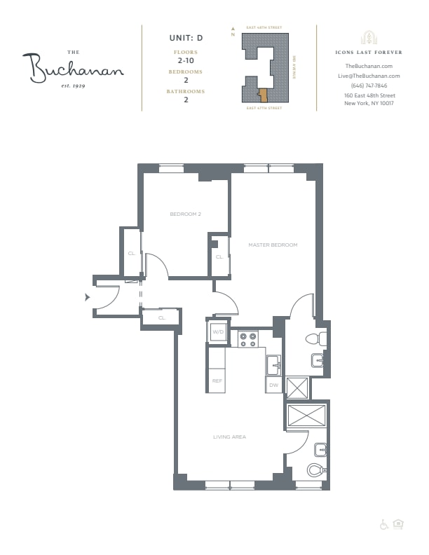 Floorplan - The Buchanan