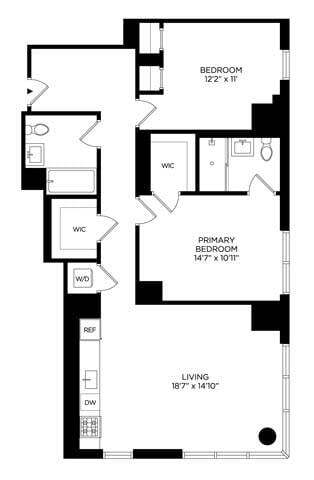 Floorplan - Lincoln at Bankside