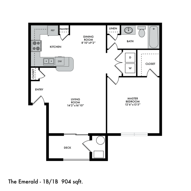 Floorplan - The Crossings at Chapel Hill