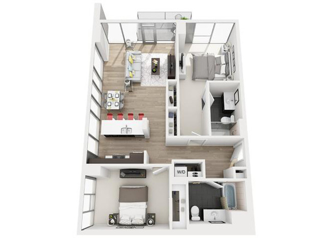 Floorplan - Halsted Flats