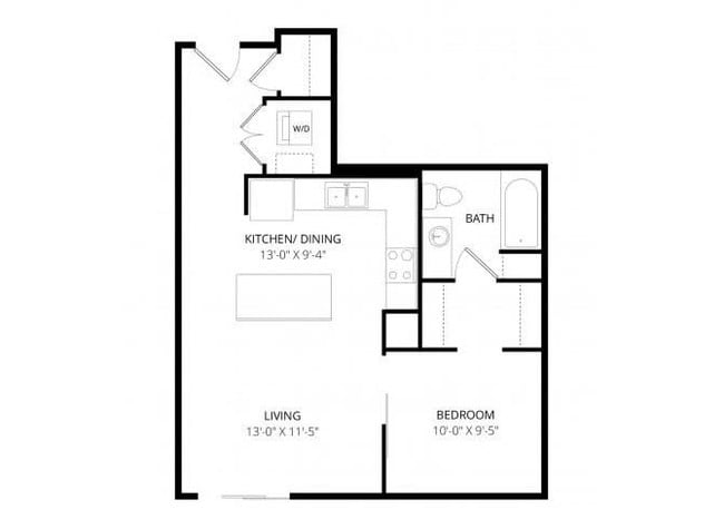 Floorplan - Lofts at Farmers Market