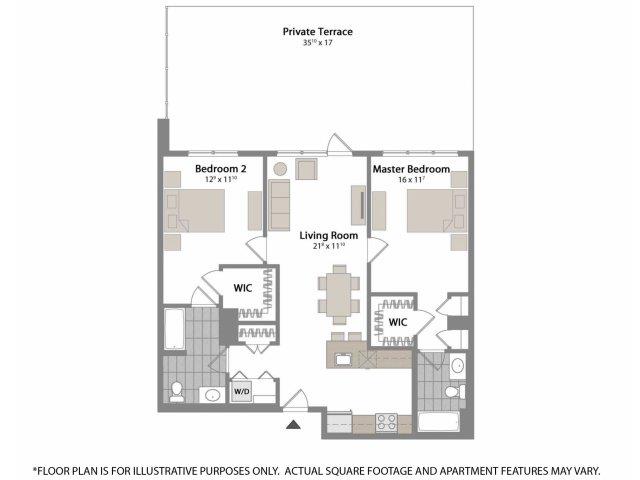 Floorplan - Warren at York by Windsor