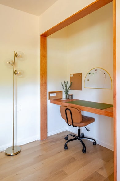 Workspace in Bedroom - 807 W Trinity Ave, Unit 128