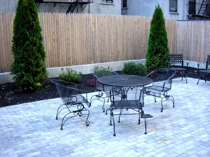 Courtyard - South end - 504 W 136th St