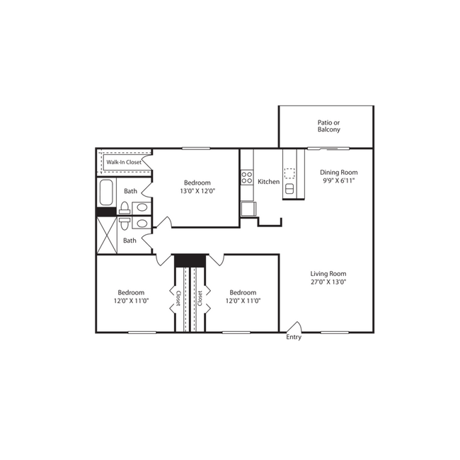 Floorplan - Ardella on 28th