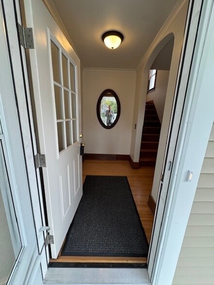 Entrance to Upstairs - 432 Ridge Rd