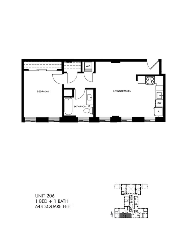 Floorplan - Park Heights by the Lake Apartments