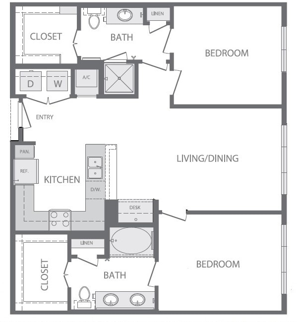 Floorplan - Windsor at West University