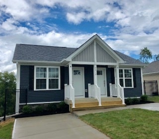 Craftsmen Style Exterior, Covered Entry - 2312-A Belle Ave NE