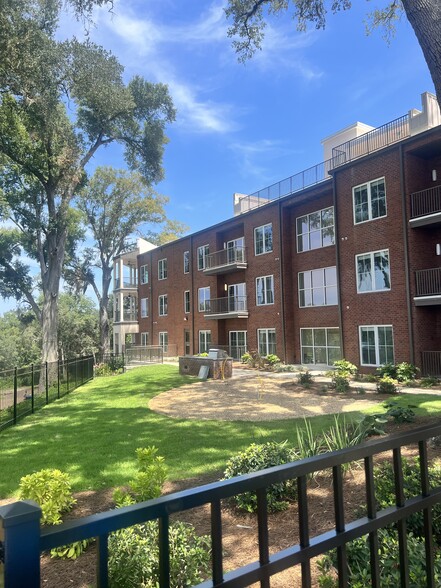 View of the grilling/fire pit areas - Lofts at Chason Park