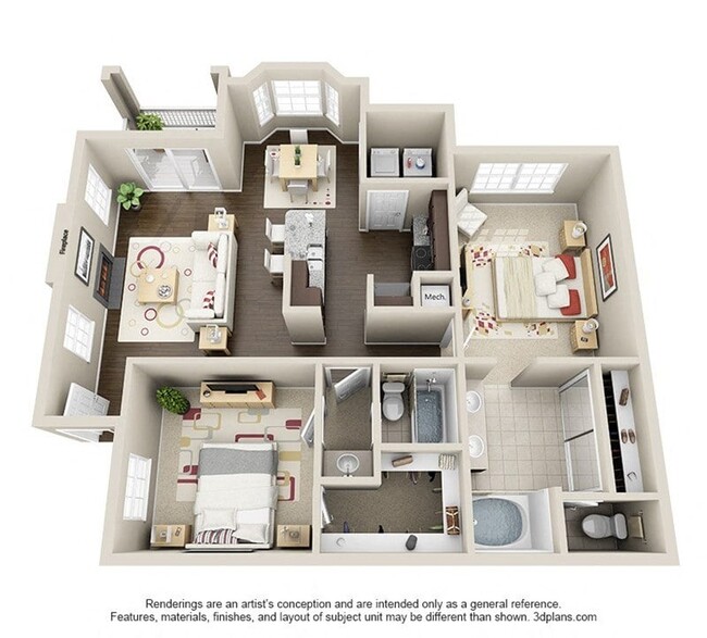 Floorplan - Vie at the Medical Center