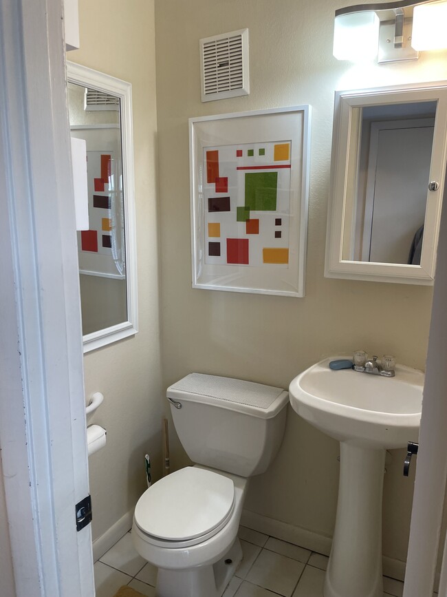 Powder room - 501 E Bay Dr