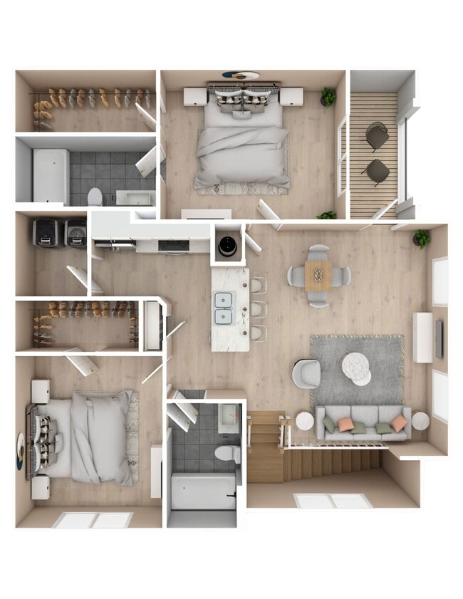 Floorplan - Audubon Park Apartment Homes
