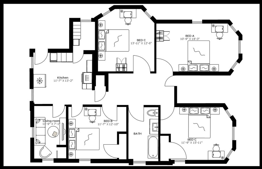 Building Photo - Room in Shared 4 bed/1 bath home
