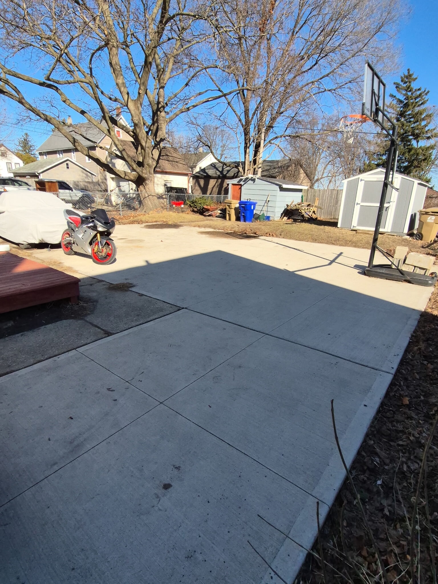 back yard - 4049 6th Ave