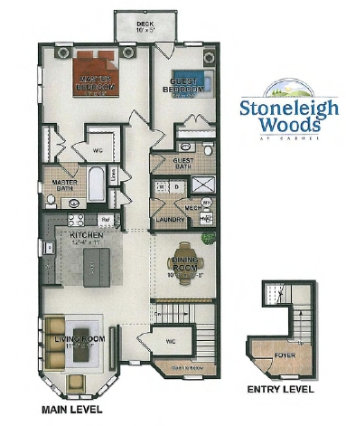 2BR/2BA - Stoneleigh Woods at Carmel