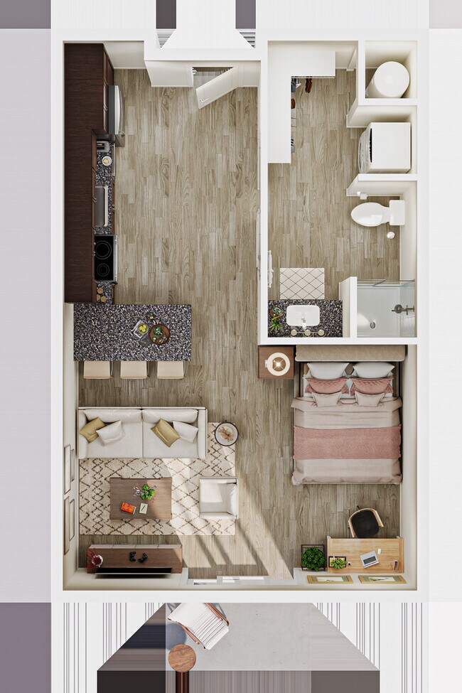 Floorplan - Bluestem Apartments