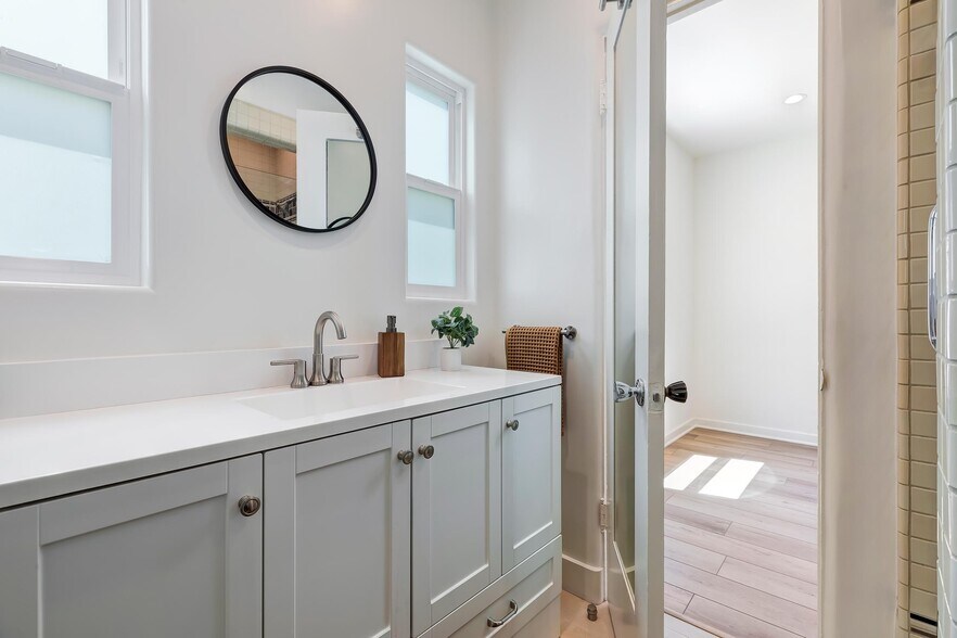 Renovated bath - 119 N Almont Dr