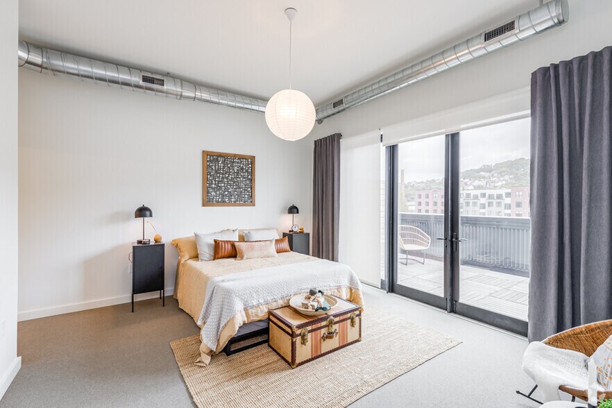 2BR,2BA-Carnegie (1,161SF) - Mulberry Lofts